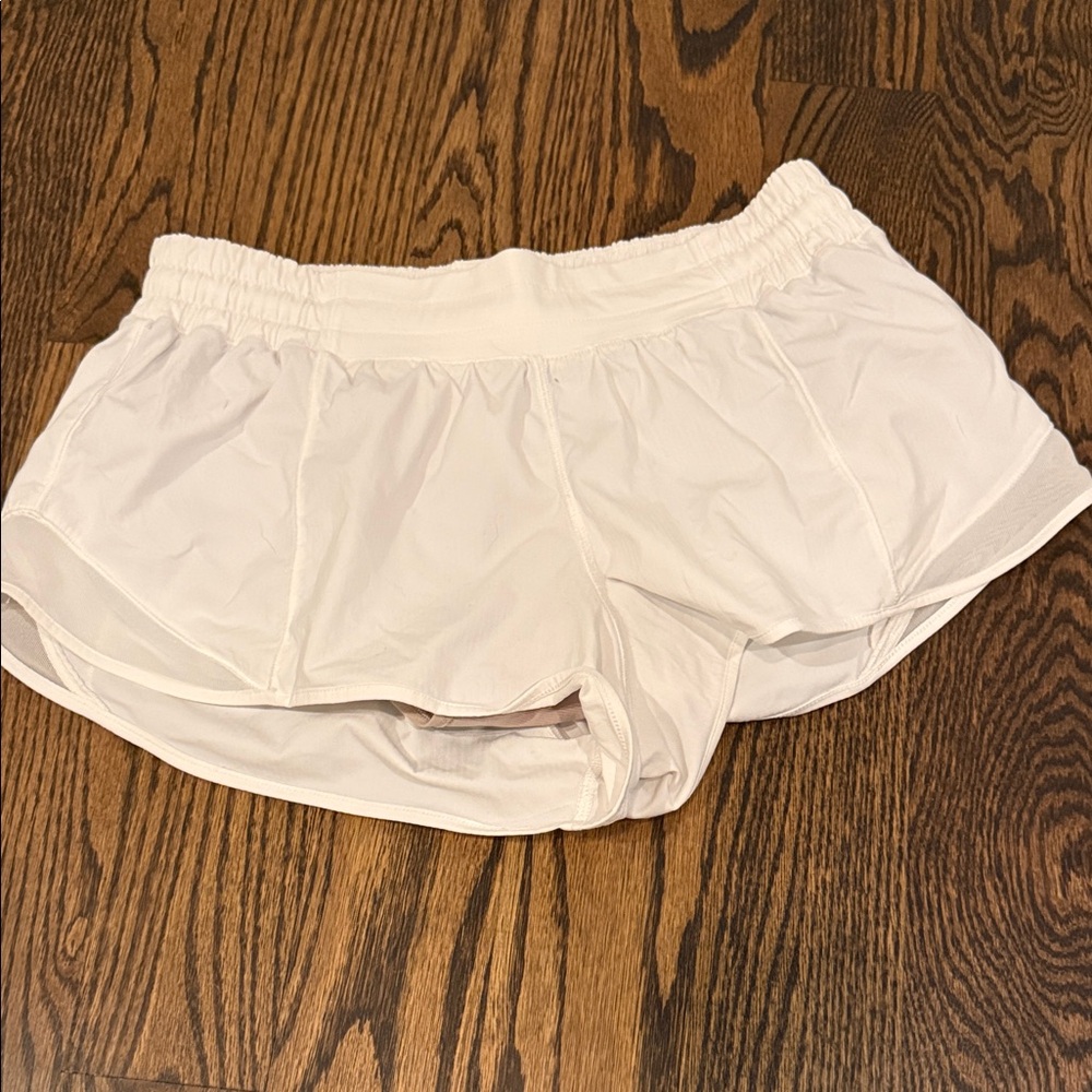 lululemon athletica White Athletic Shorts